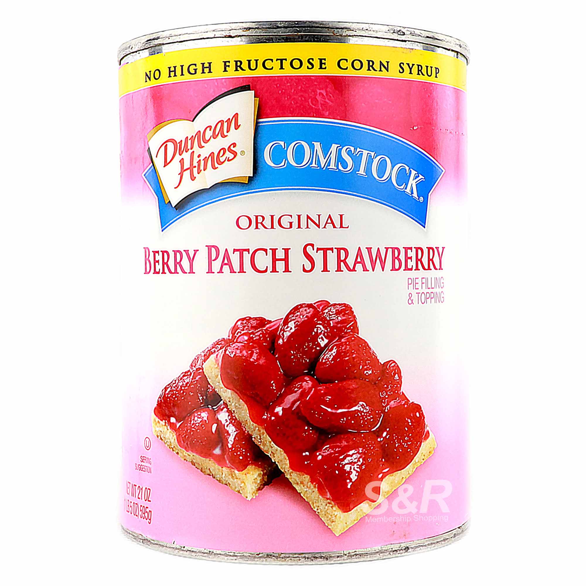 Duncan Hines Comstock Original Berry Patch Strawberry 595g Duncan Hines Comstock Original Berry Patch Strawberry 595g